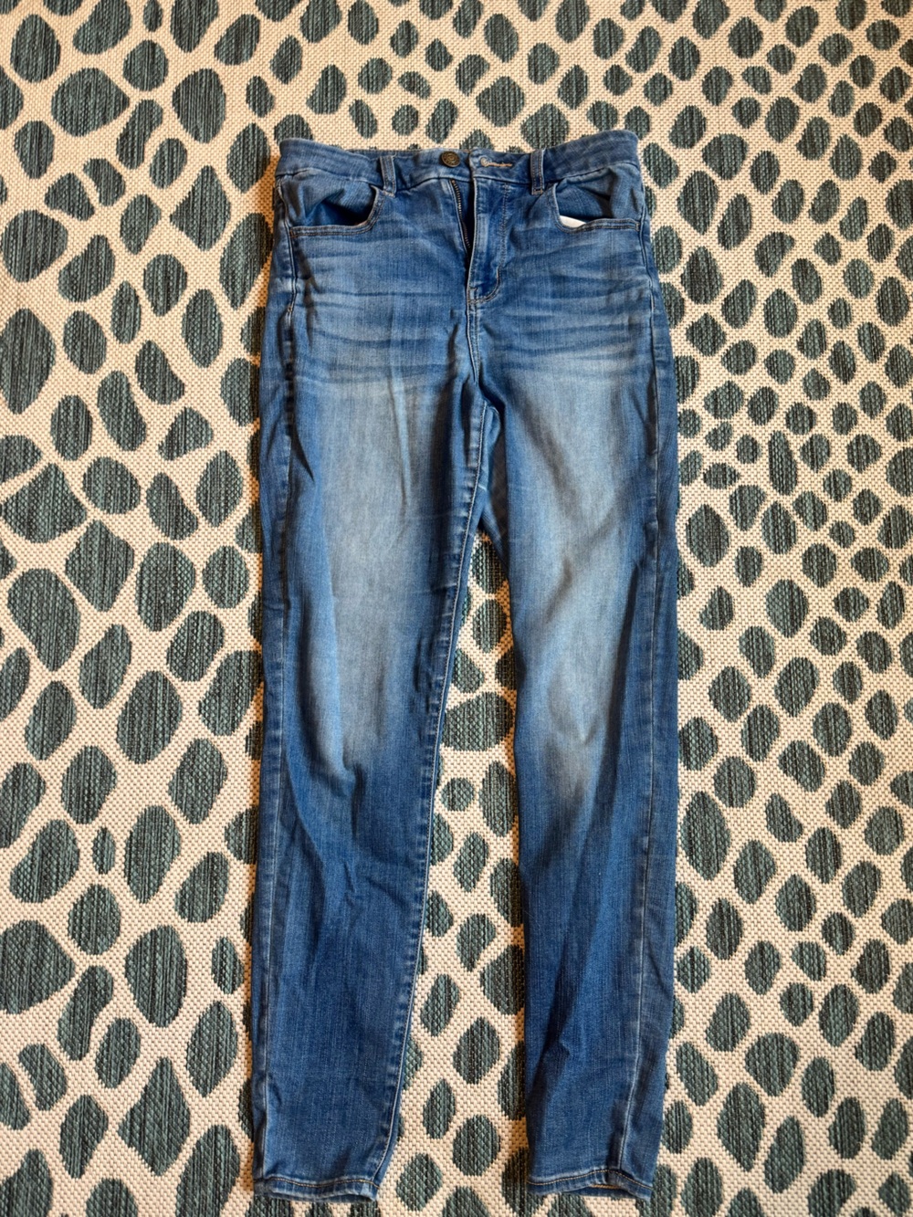 American Eagle Outfitters Women's Blue Skinny Jeans